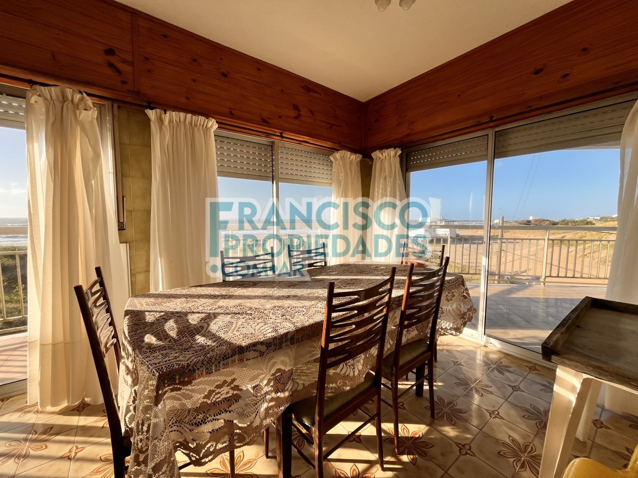 Departamento Frente al Mar, Sur de Villa Gesell