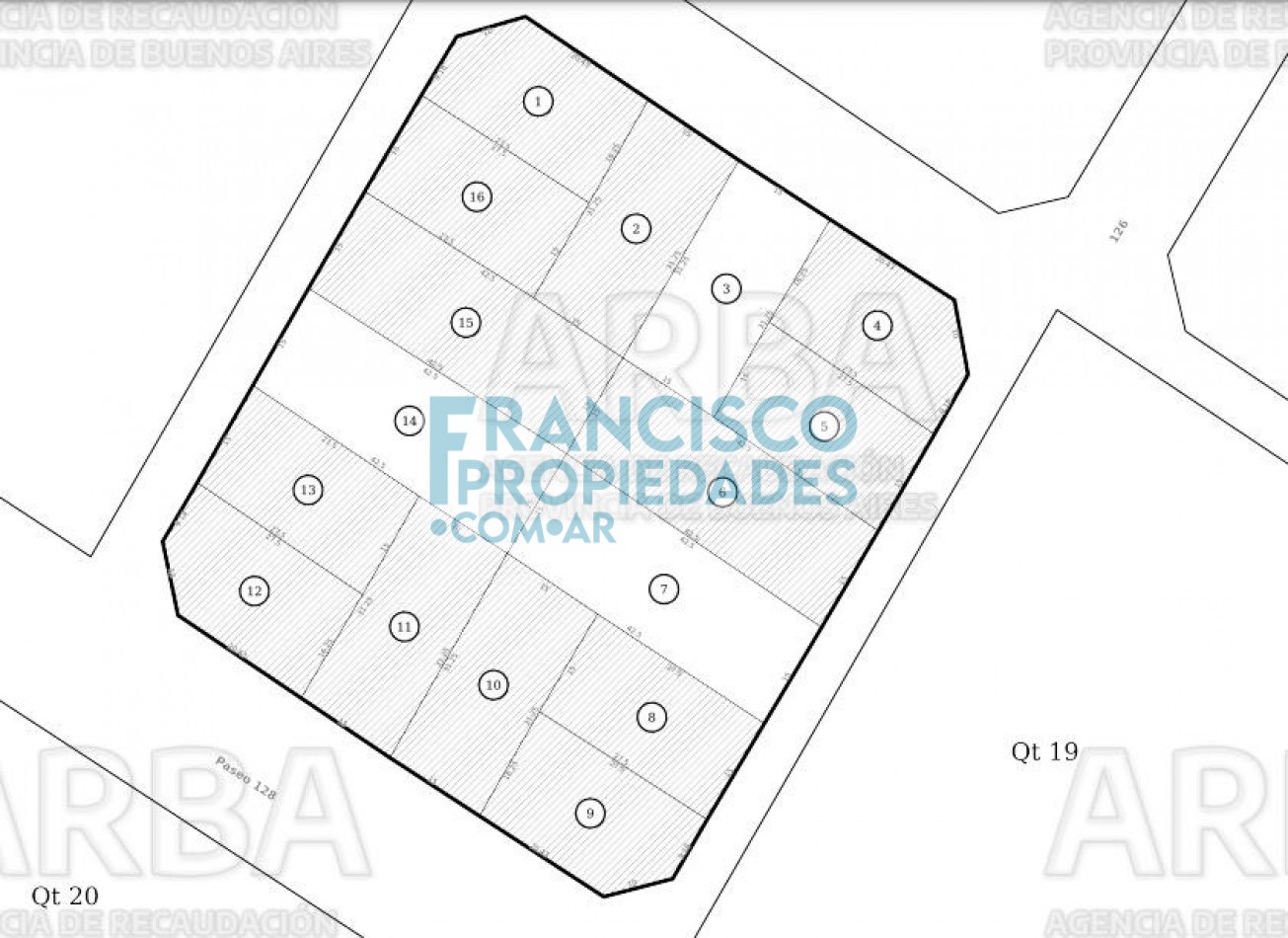 Lote unifamiliar en zona residencial - Villa Gesell