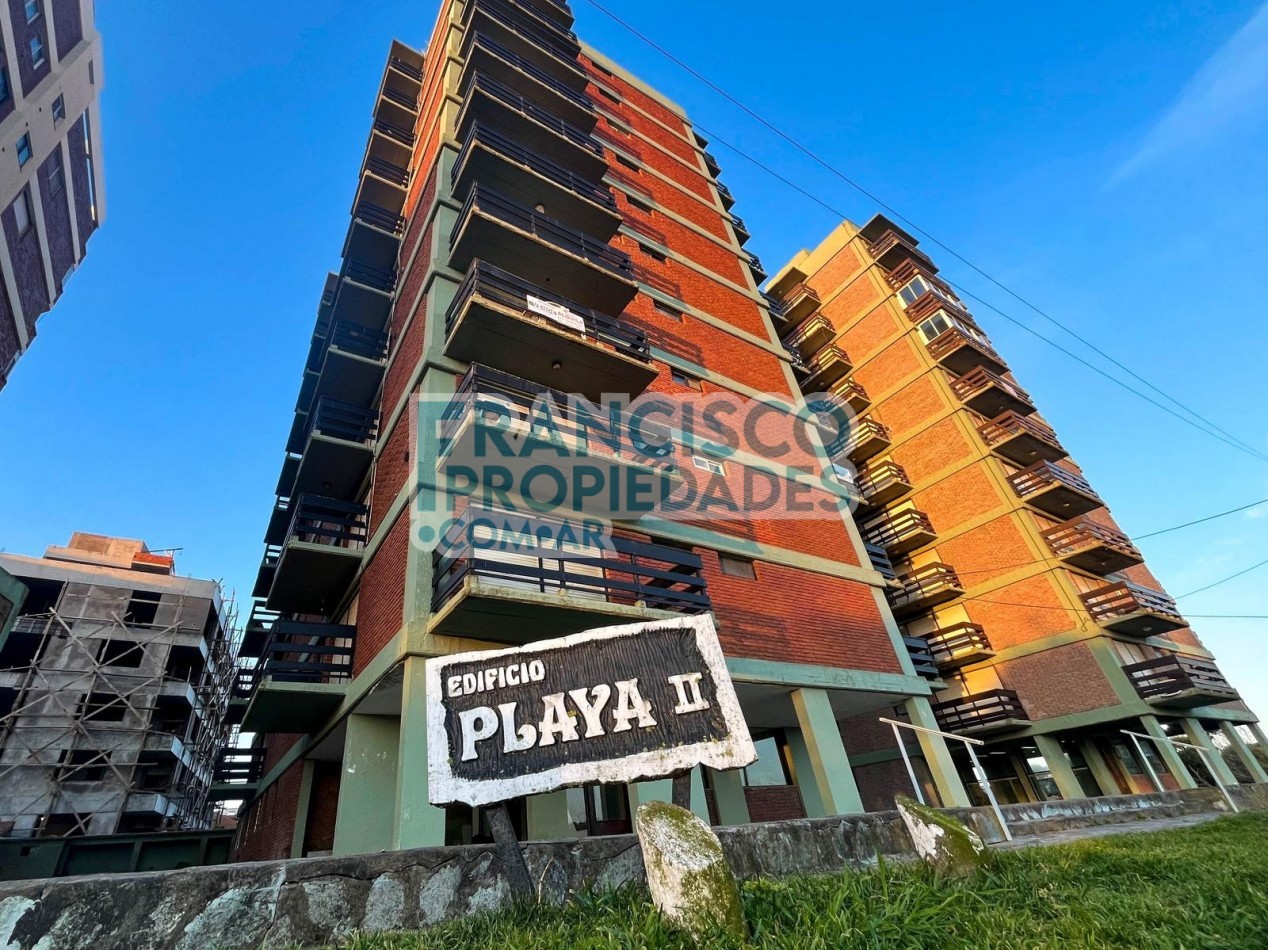Departamento frente al mar - Edificio Playas II (Pinamar)